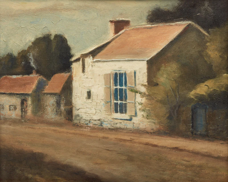 Francois Millet's Studio at Barbizon France by John Hammond