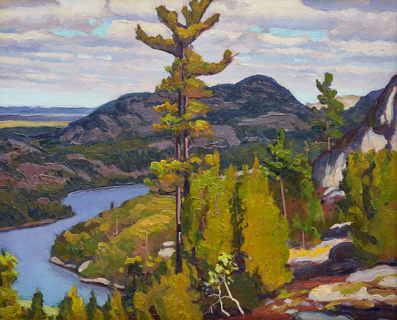 Whitefish Mountain by Frederick Stanley Haines