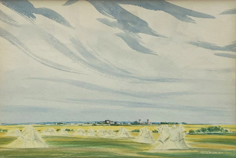 Prairie Landscape by Robert N. Hurley