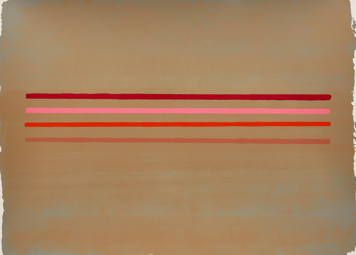 William Perehudoff, La Plonge #8, colour lithograph