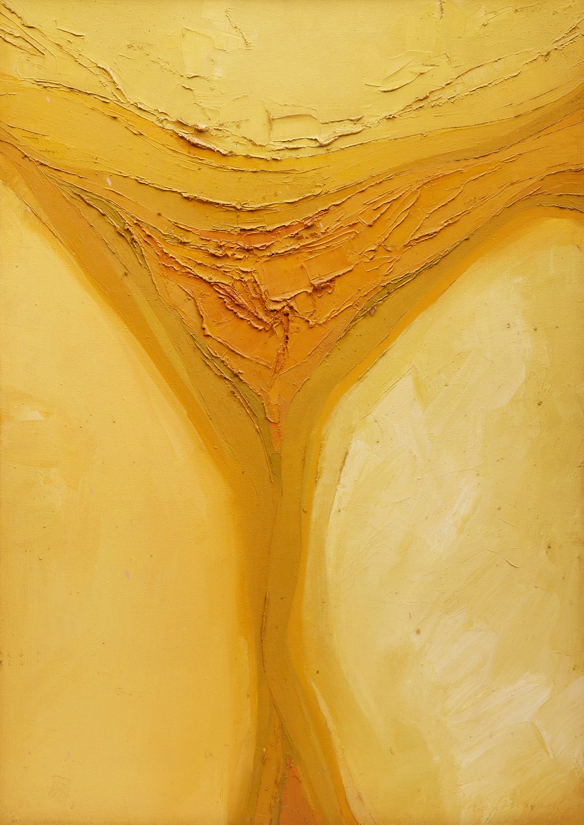 Lillian Sarafinchan, #10/66, oil on canvas, 1966