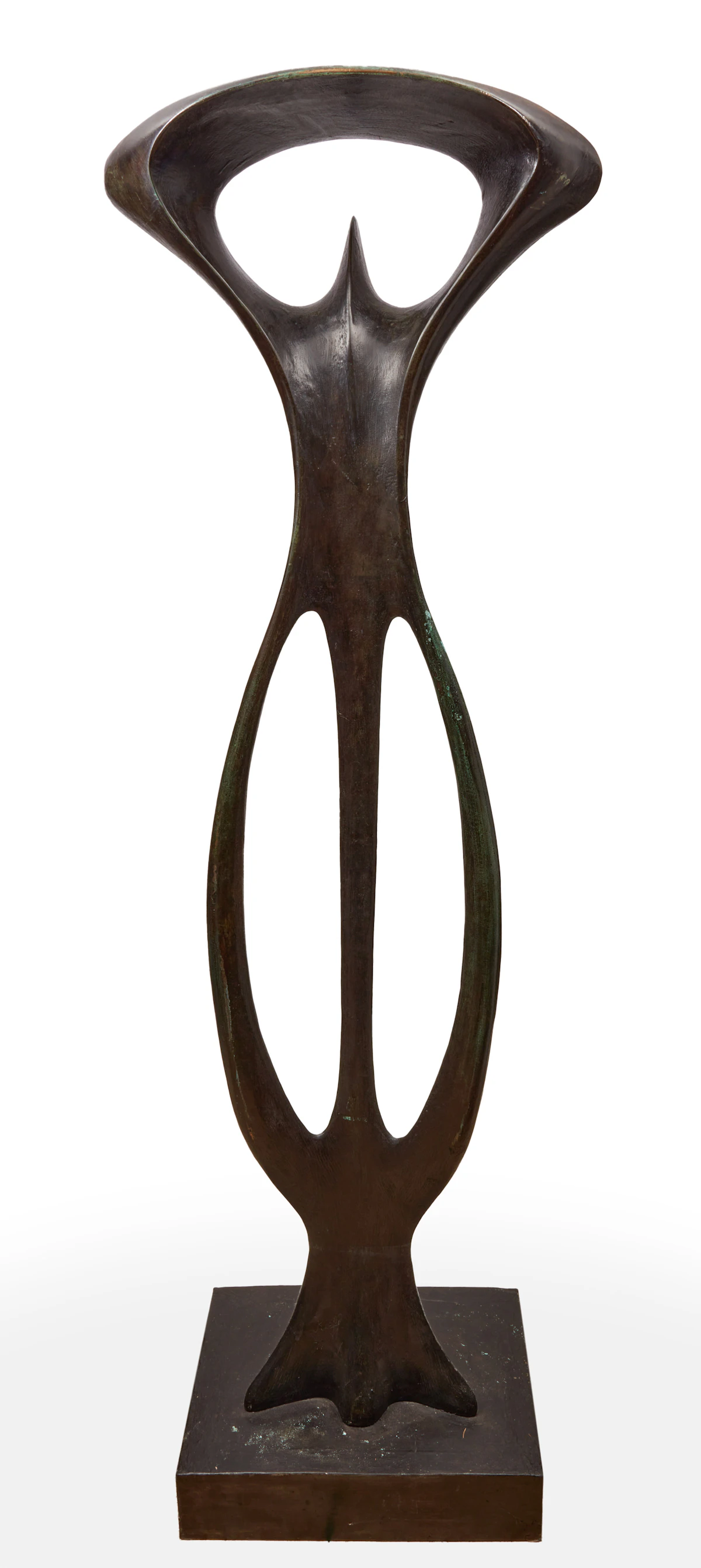 Antonio Grediaga Kieff, Untitled Abstract Form, bronze, 1971