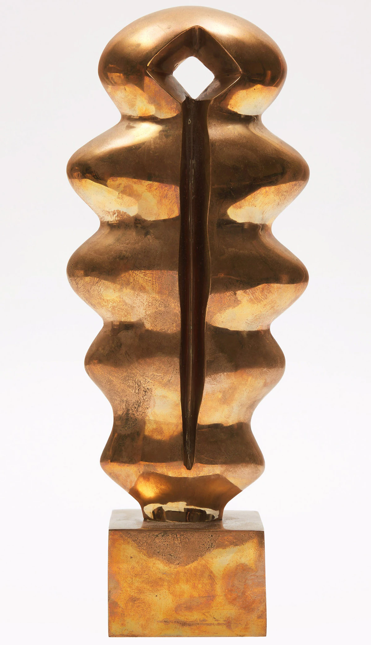 Augustin Filipovic, Screw , polished bronze