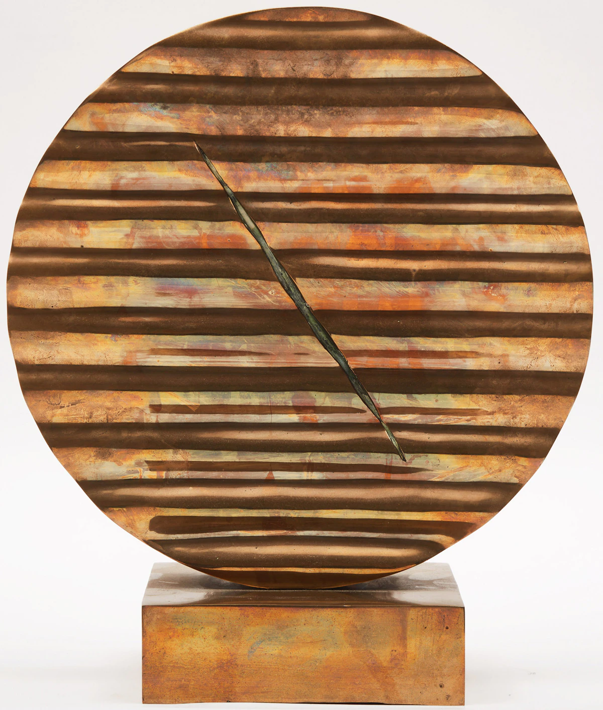 Augustin Filipovic, Circle, polished bronze