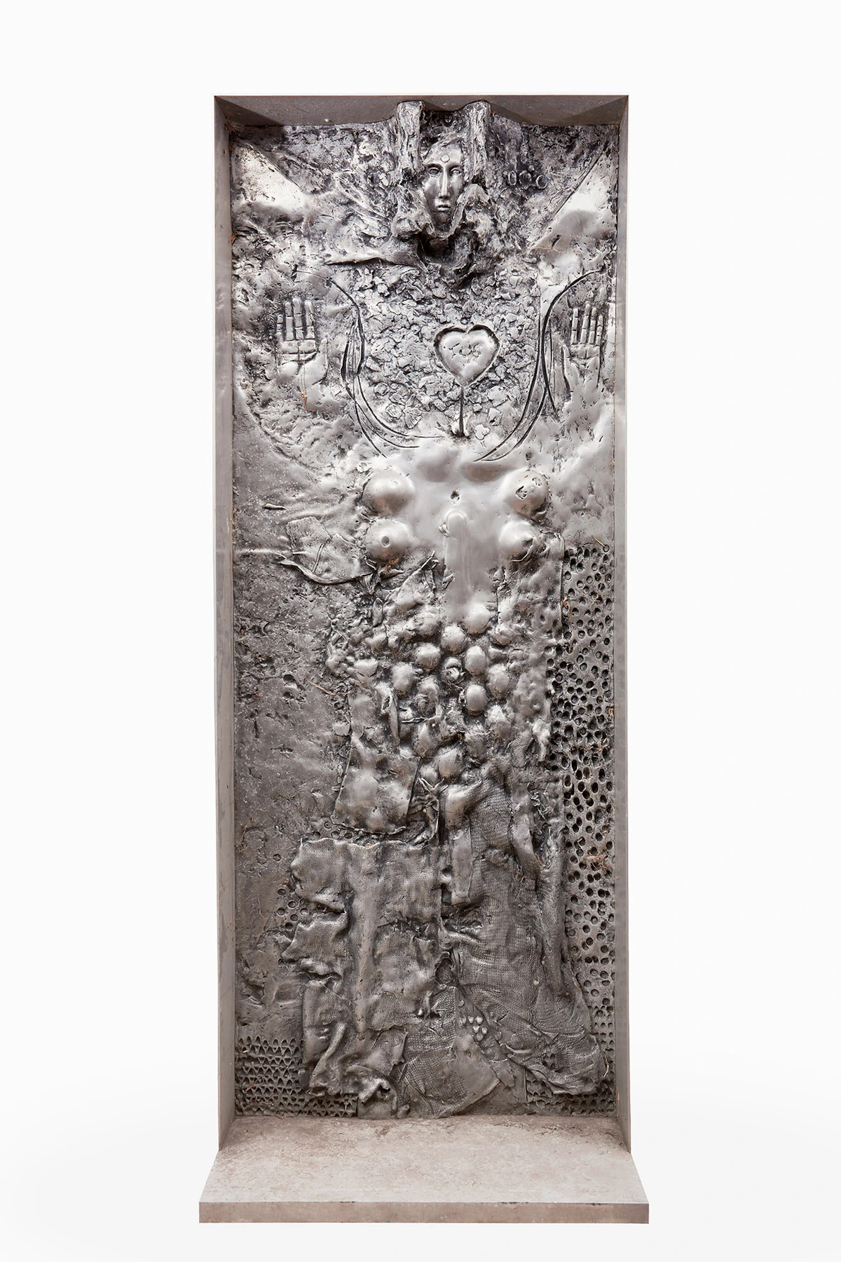Jordi Bonet, Untitled Abstract Figure, aluminum