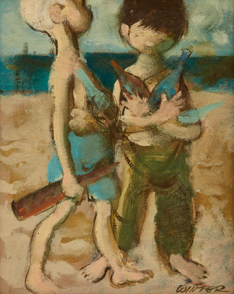 The Beachcombers by William Arthur Winter