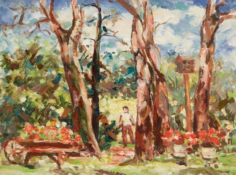 Aleen Elizabeth Aked, Five Views, five oils