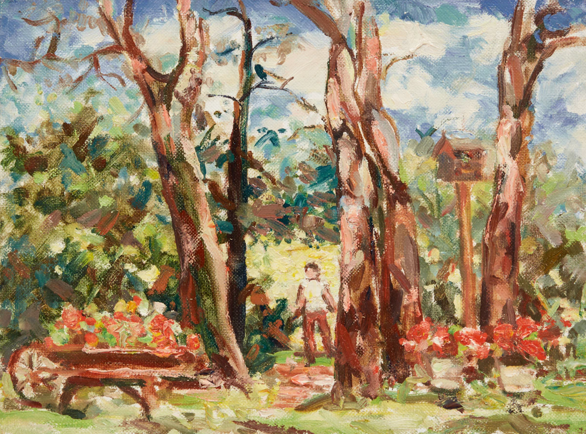 Aleen Elizabeth Aked, Five Views, five oils