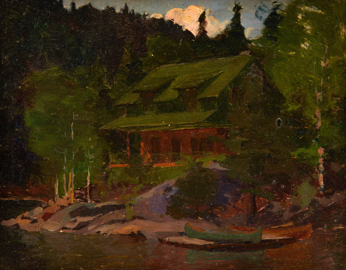 Mary Evelyn Wrinch, Gravenhurst, oil on board