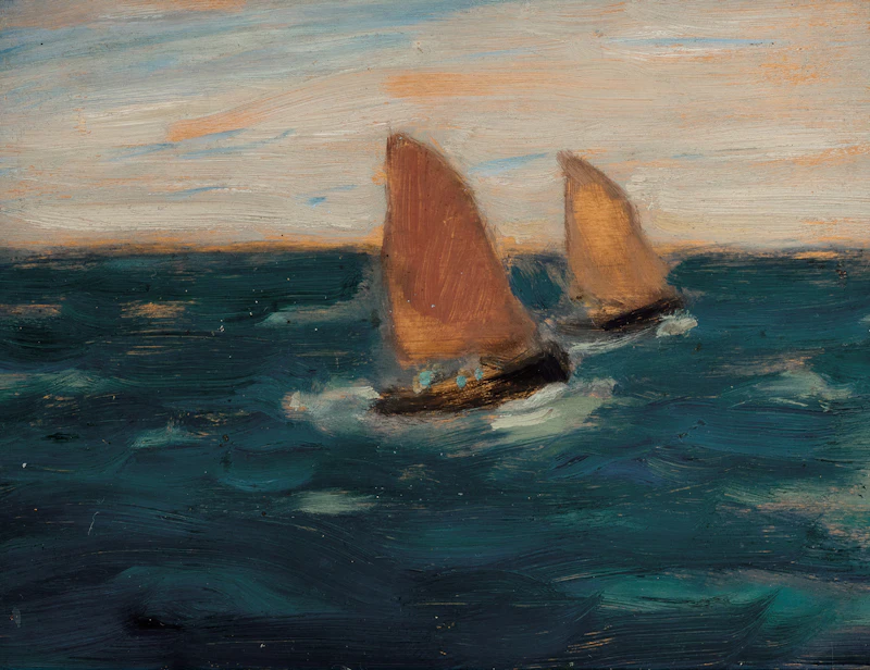 Sailboats, circa 1905-1906 by James Wilson Morrice