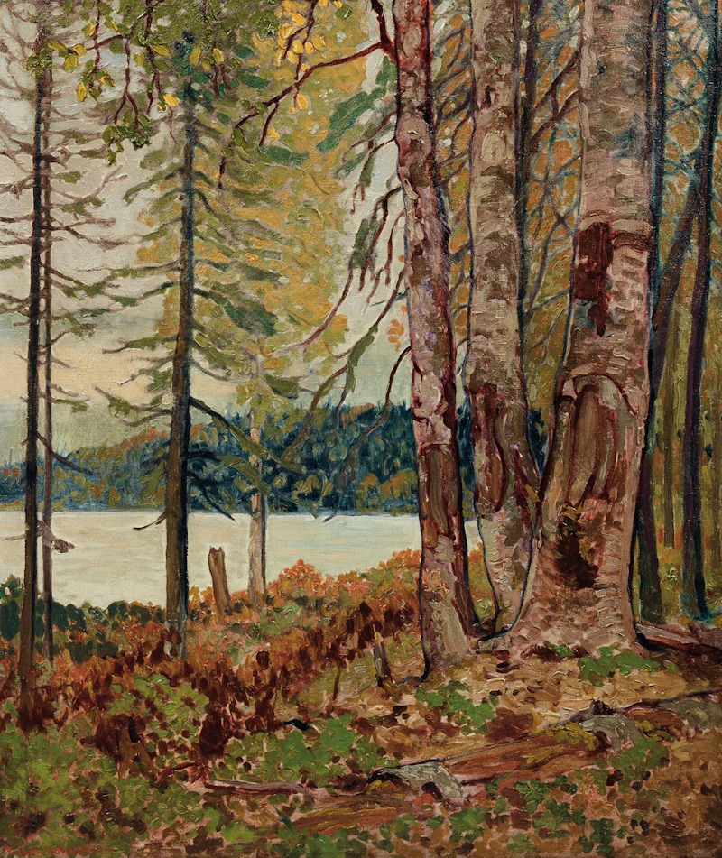 Shoreline Landscape by Frank Hans Johnston