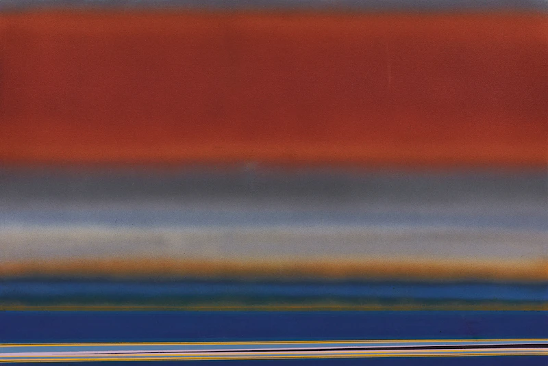 Rita Letendre, Winter Solstice, acrylic on canvas