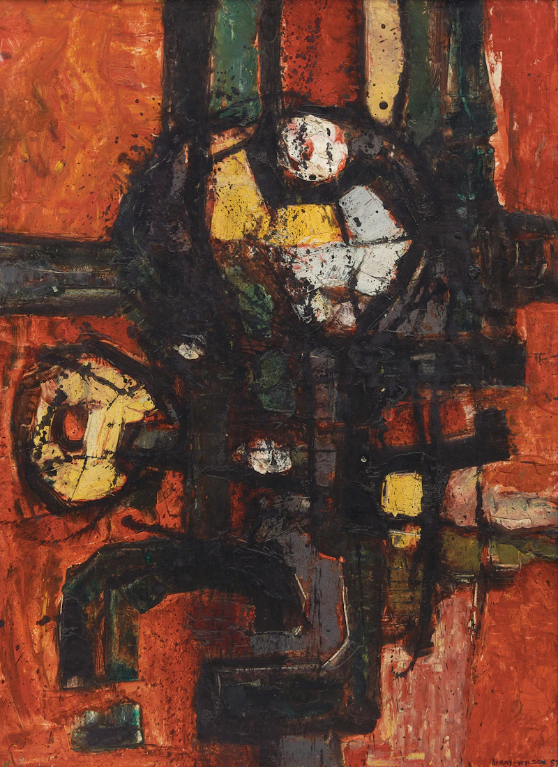 Composition Red Yellow Green by Frank Avray Wilson