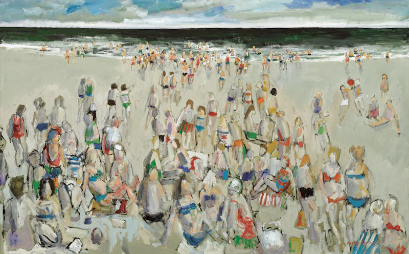 Beach by Molly Lamb Bobak