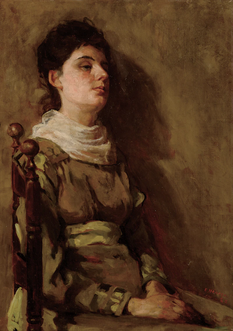 Portrait of a Young Lady by Elizabeth Nourse