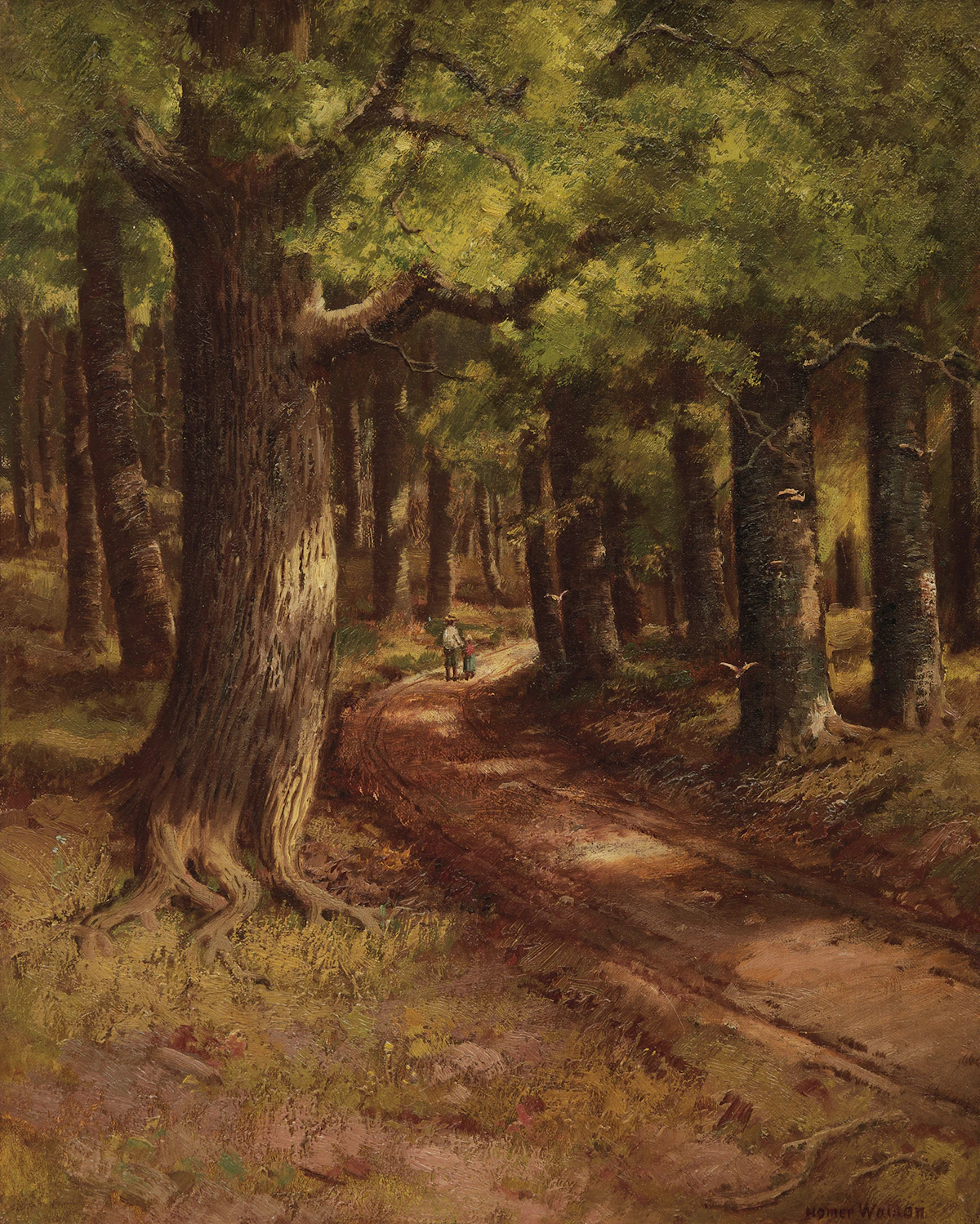 Homer Ransford Watson, Landscape Near Doon, oil on canvas