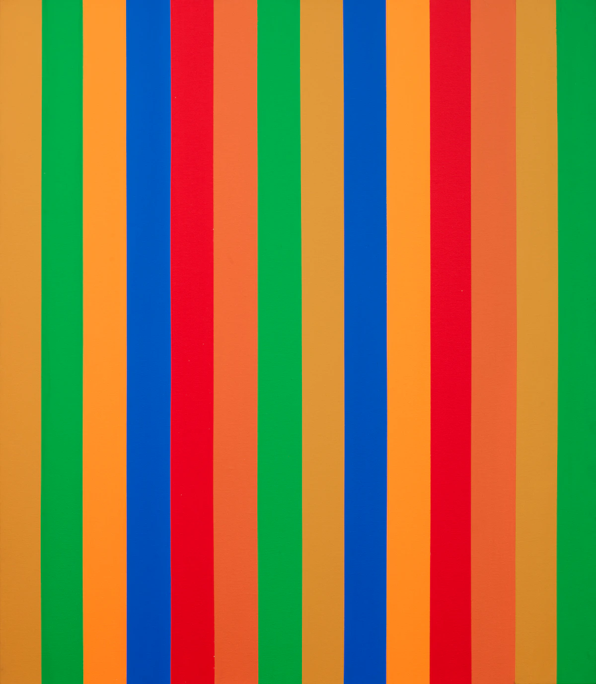 Guido Molinari, Serial, 1964/1966, acrylic on canvas, 1964/66