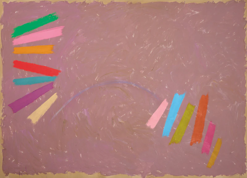 Jack Hamilton Bush, Bridge Passage, 1975, acrylic on canvas