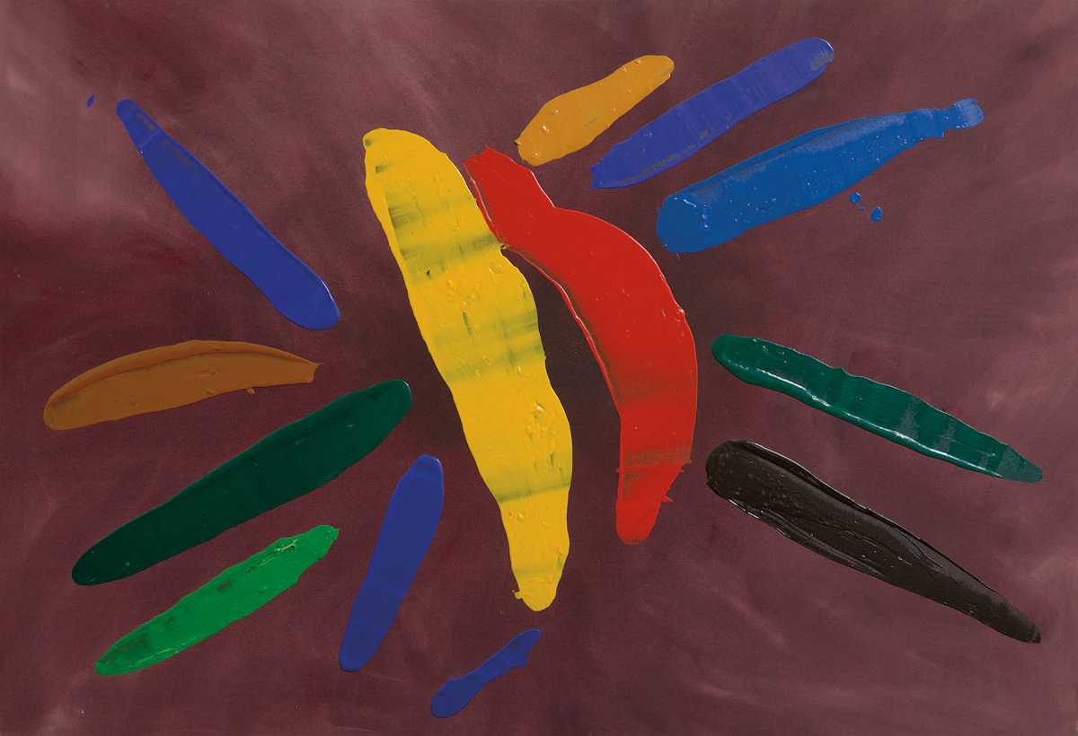 William Perehudoff, AC-84-39, acrylic on canvas