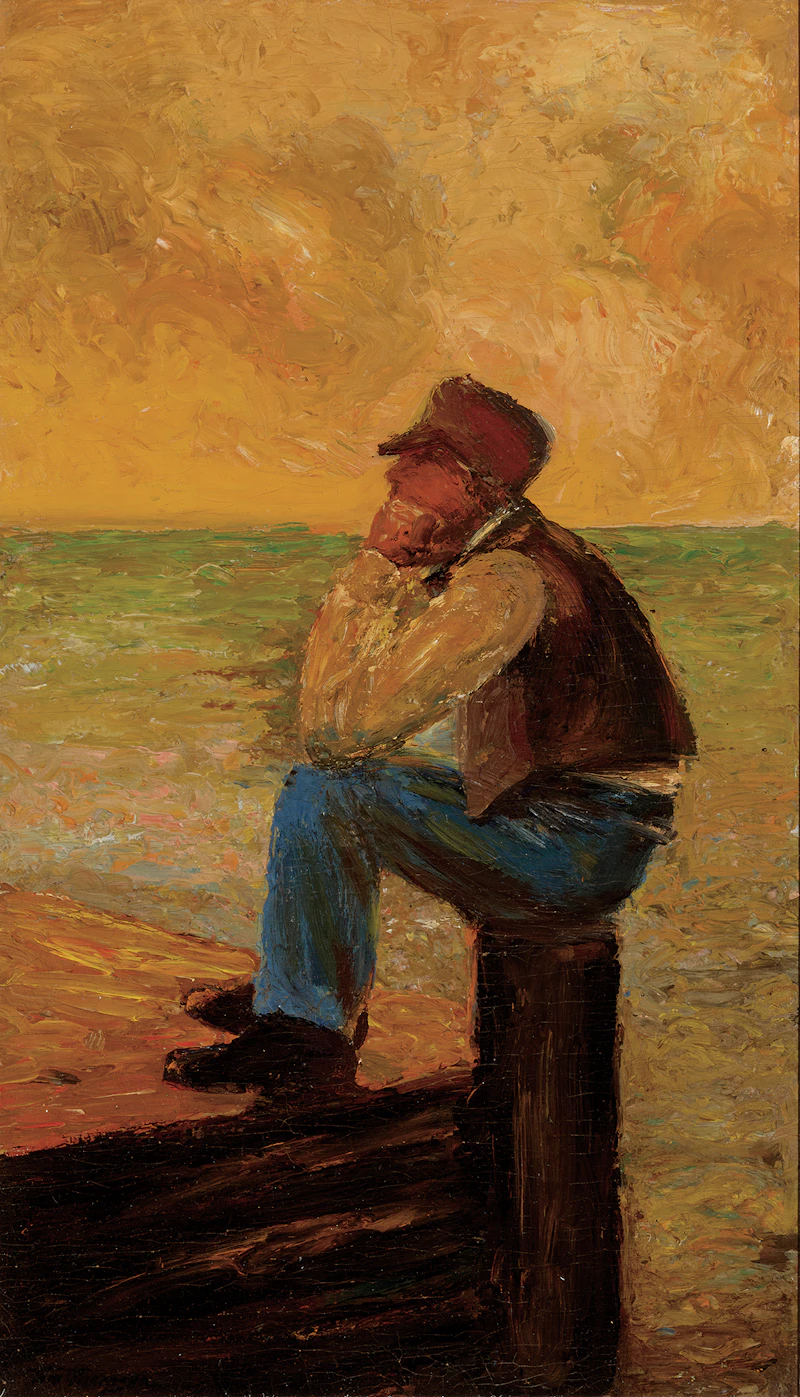 Portrait of an Old Lake Captain, circa 1909-1910 by Tom Thomson