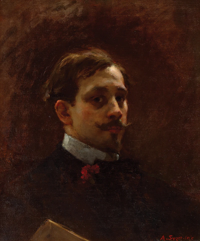 Self Portrait by Marc-Aurèle de Foy Suzor-Coté