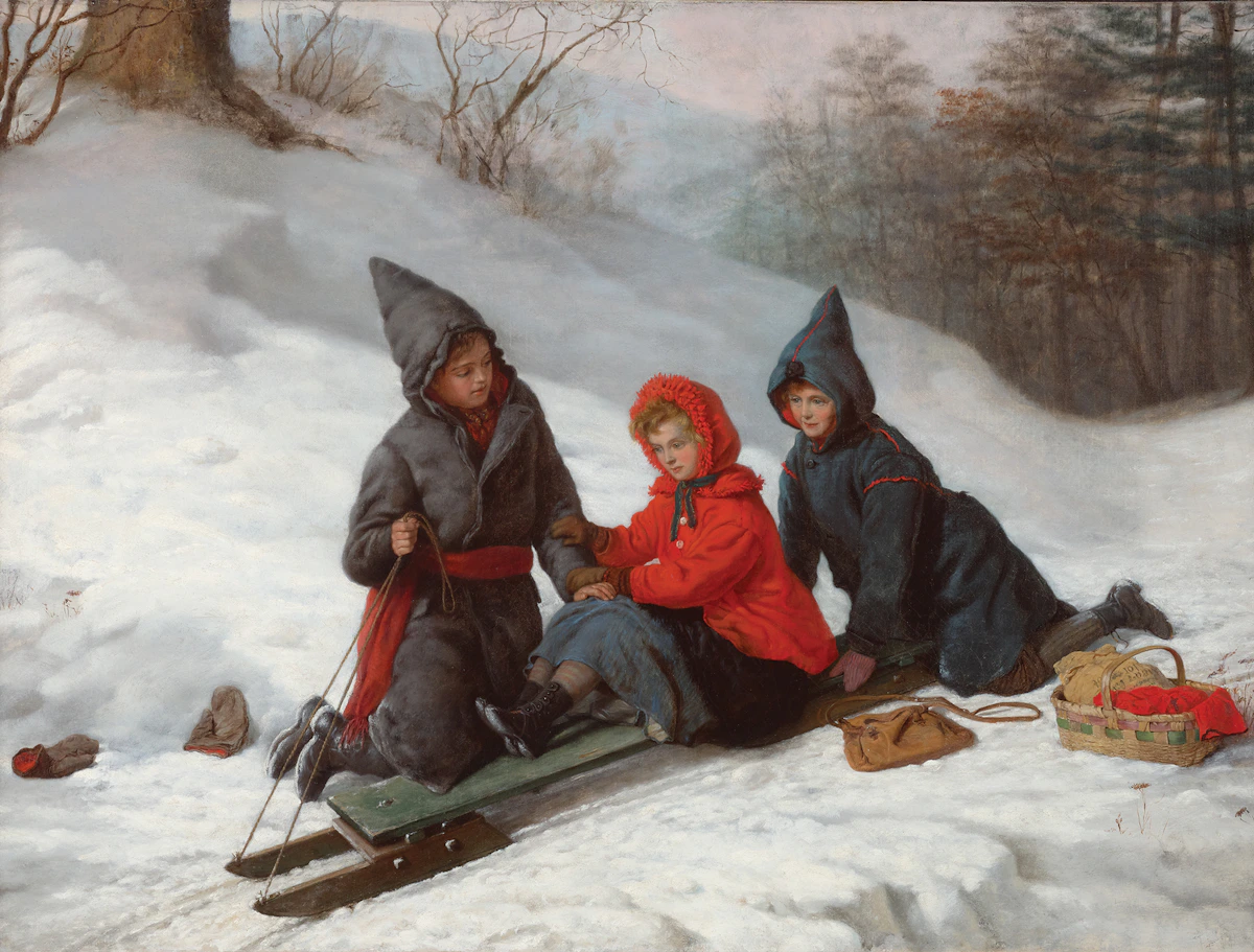 Charlotte Mount Brock Schreiber, Don’t Be Afraid, oil on canvas, circa 1878