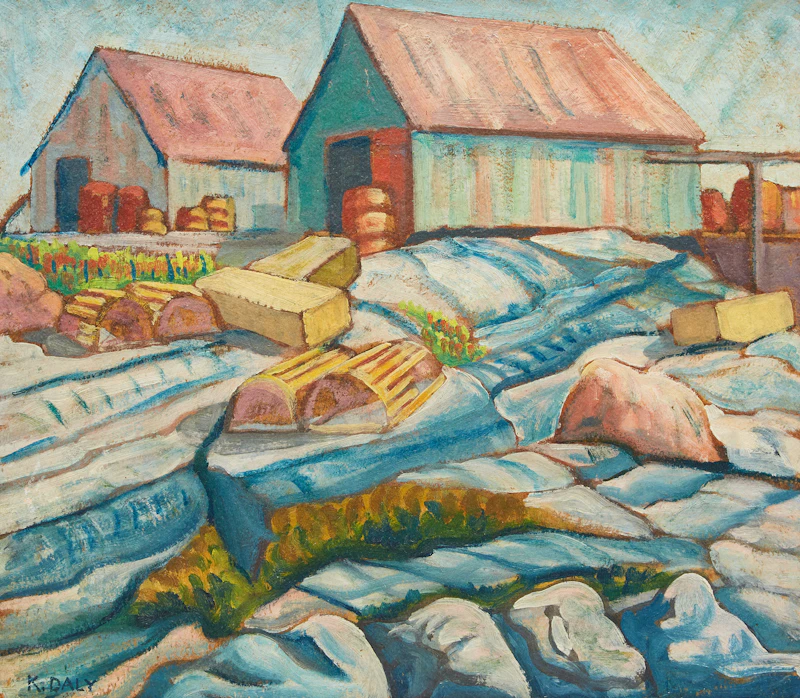 Peggy’s Cove by Kathleen Frances Daly Pepper