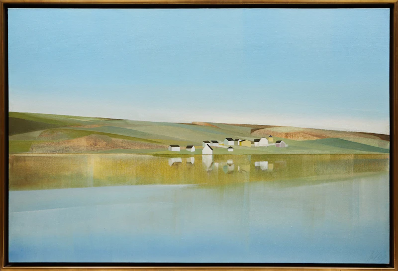 Ronald William Bolt, Coley’s Point North, acrylic on canvas, 1972 - view 2