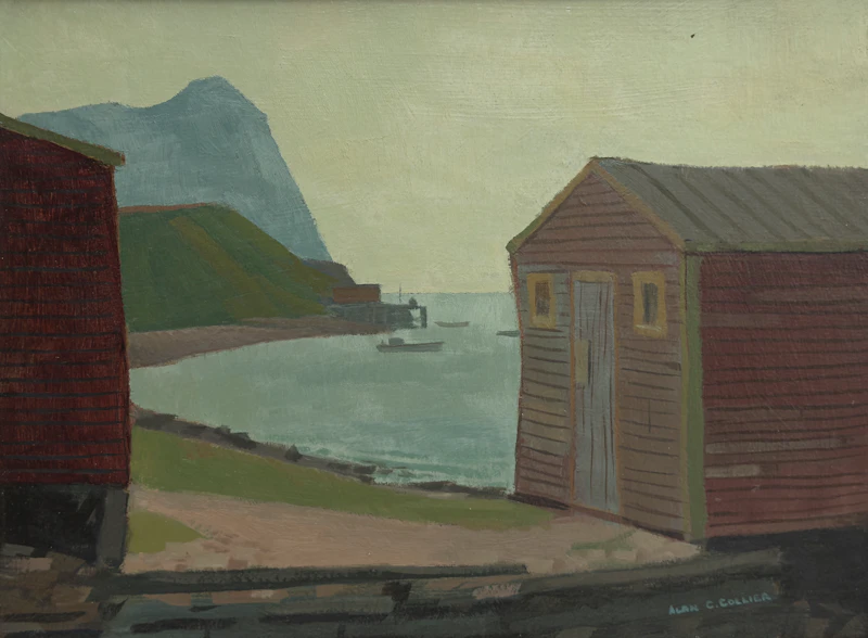 St. Lawrence, Burin Peninsula, Newfoundland by Alan Caswell Collier