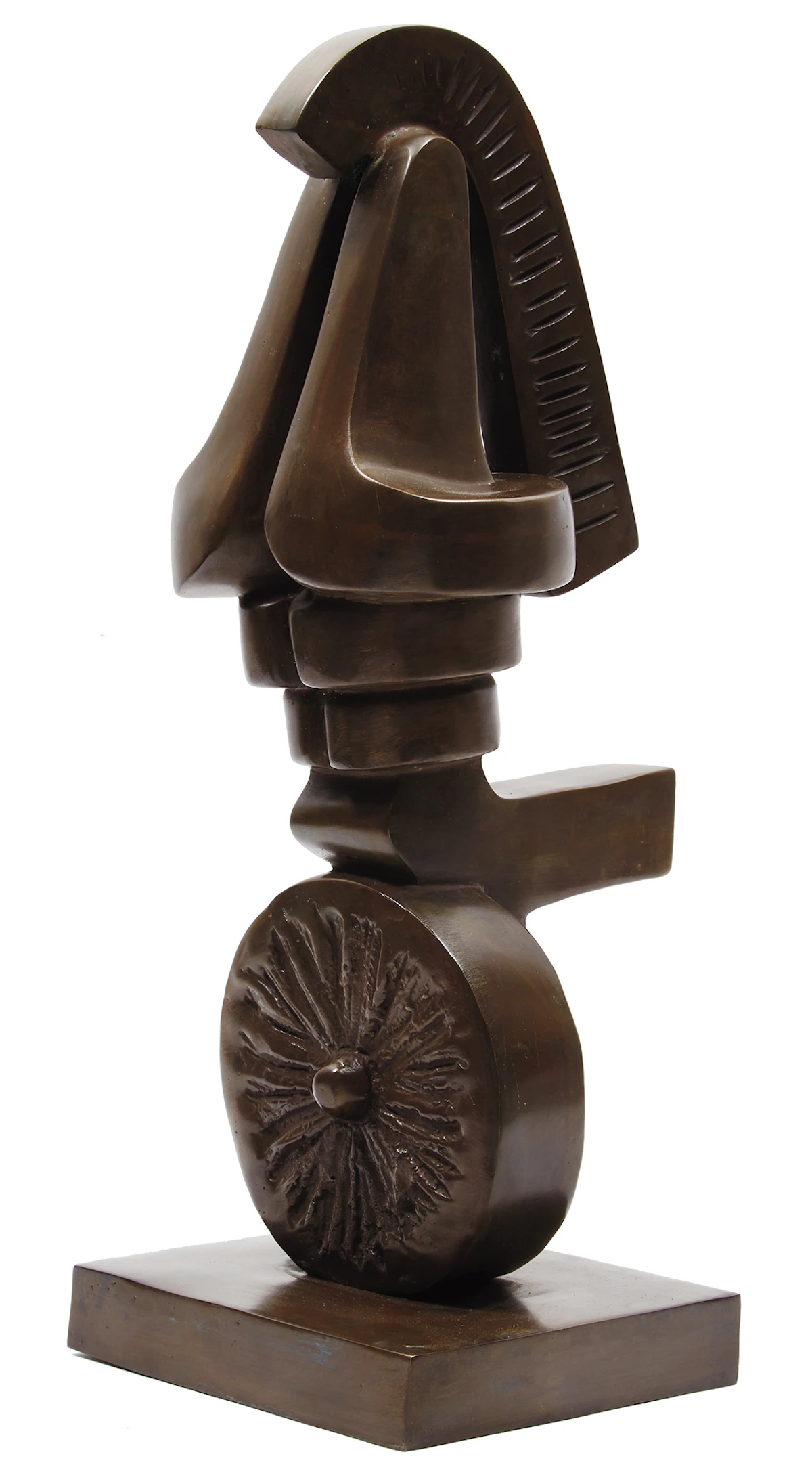 Sorel Etrog, Sunbird II, bronze, 1963