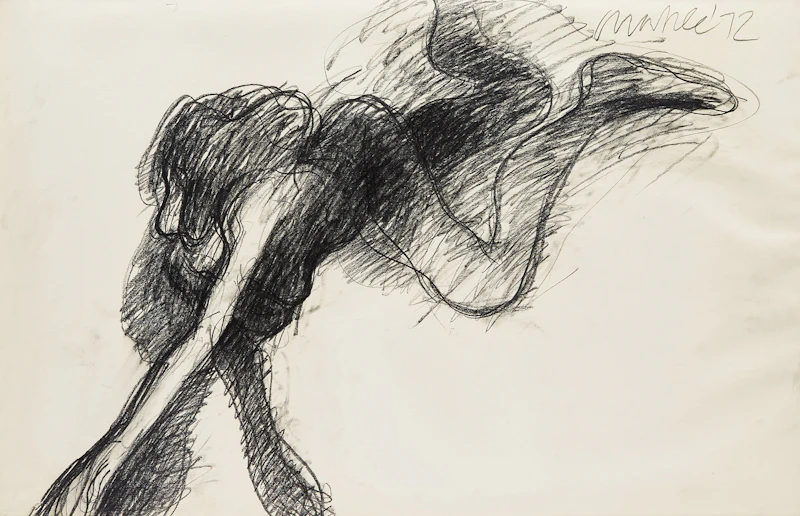 Robert Markle, Untitled (C-2), conte on paper
