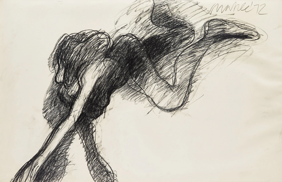 Robert Markle, Untitled (C-2), conte on paper