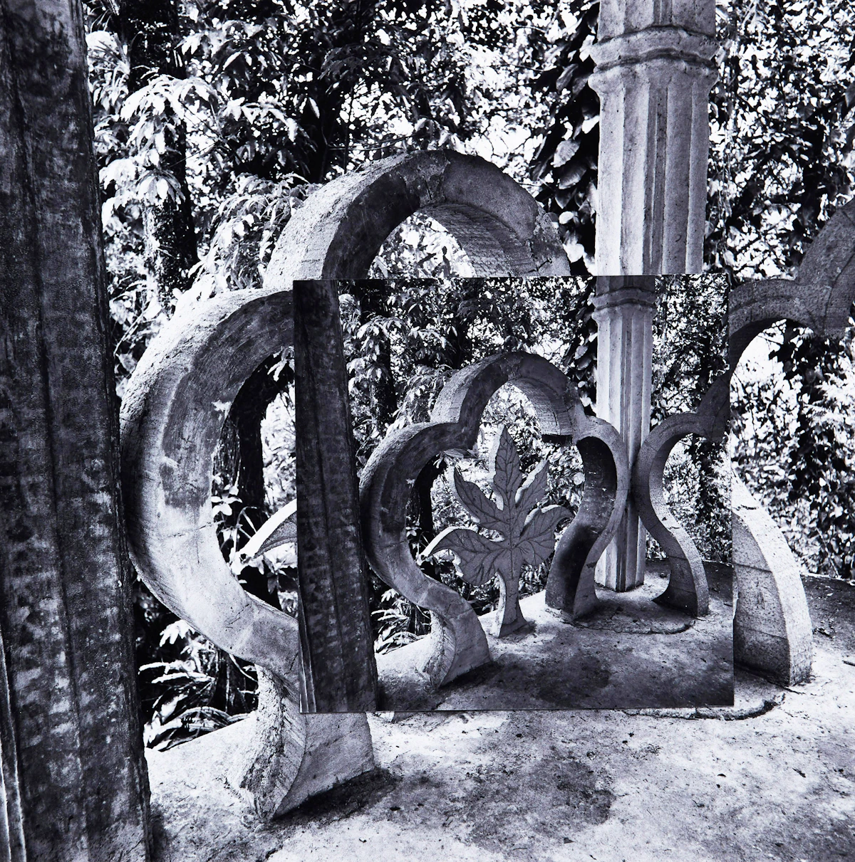 Marilyn Westlake, Bamboo Palace of Clubs, 1999 - Montage, silver gelatin print