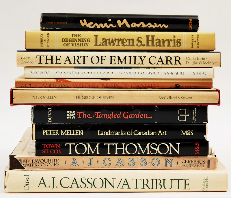 Books and Reference, Canadian Art Reference Books, 11 books