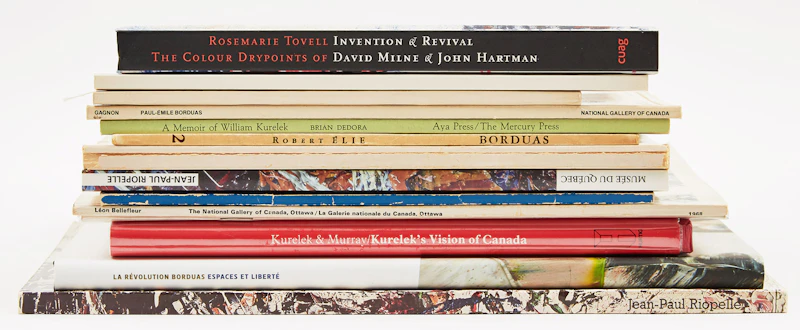 Books and Reference, Fourteen Canadian Art Reference Books, 14 books