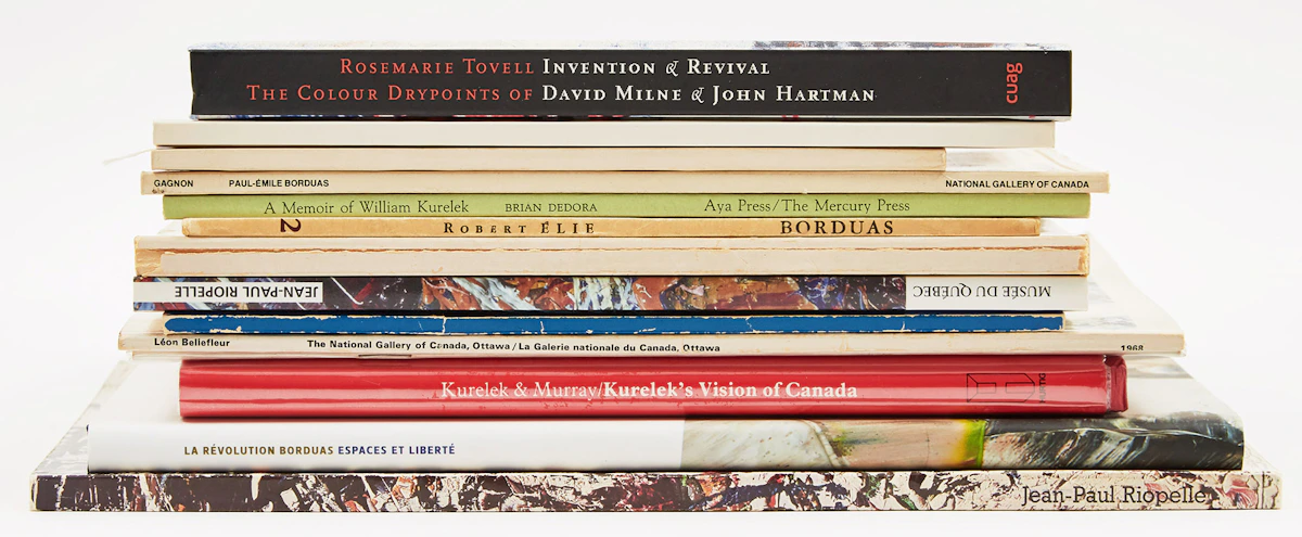 Books and Reference, Fourteen Canadian Art Reference Books, 14 books