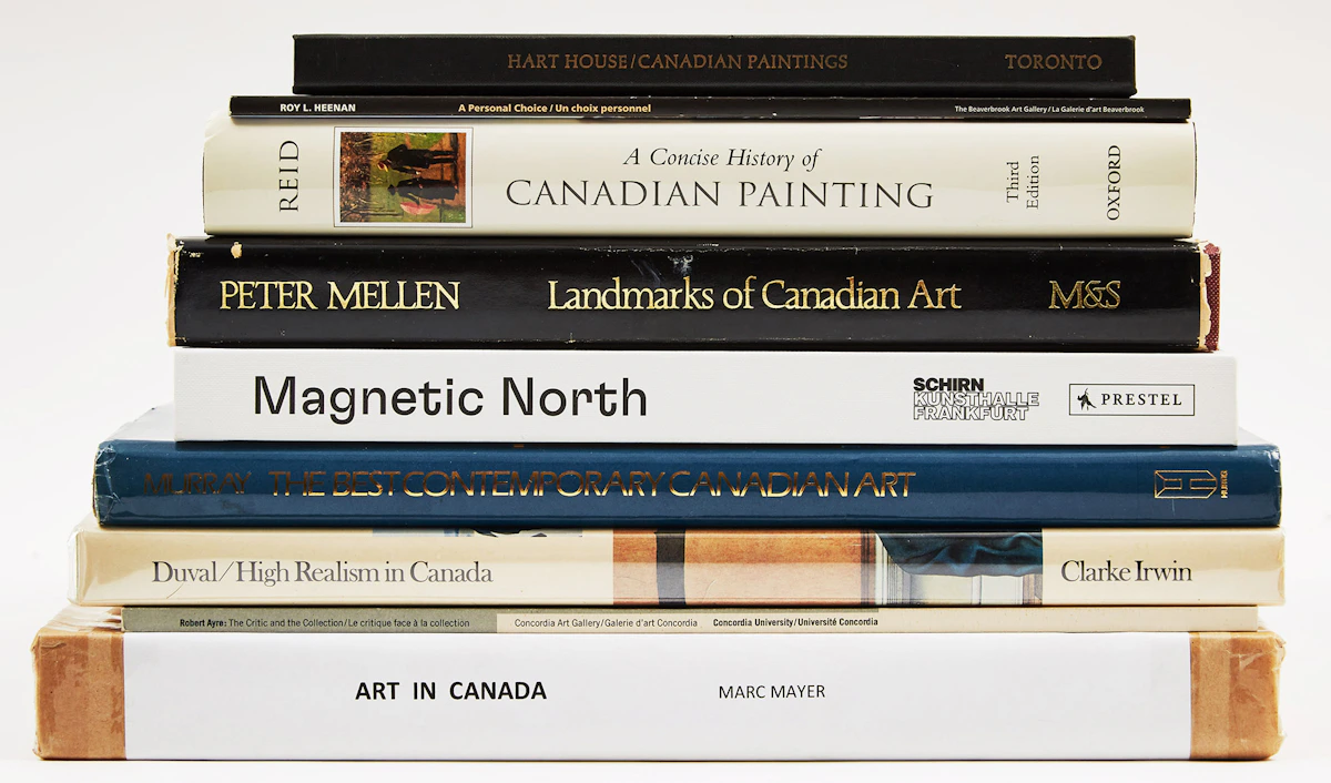 Books and Reference, Nine Canadian Art Reference Books, 9 books