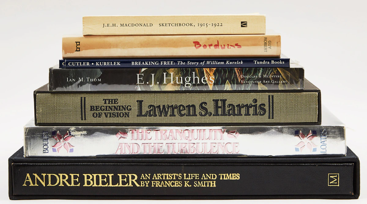 Books and Reference, Seven Canadian Art Reference Books, 7 books