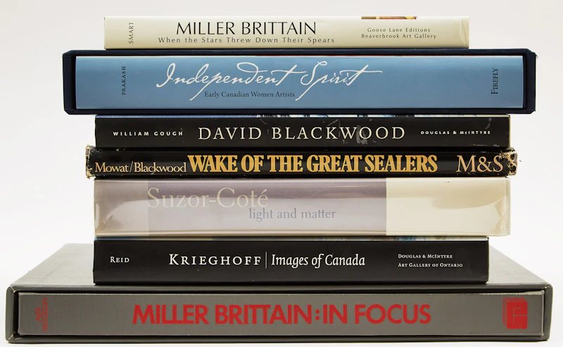 Books and Reference, Seven Canadian Art Reference Books, 7 books