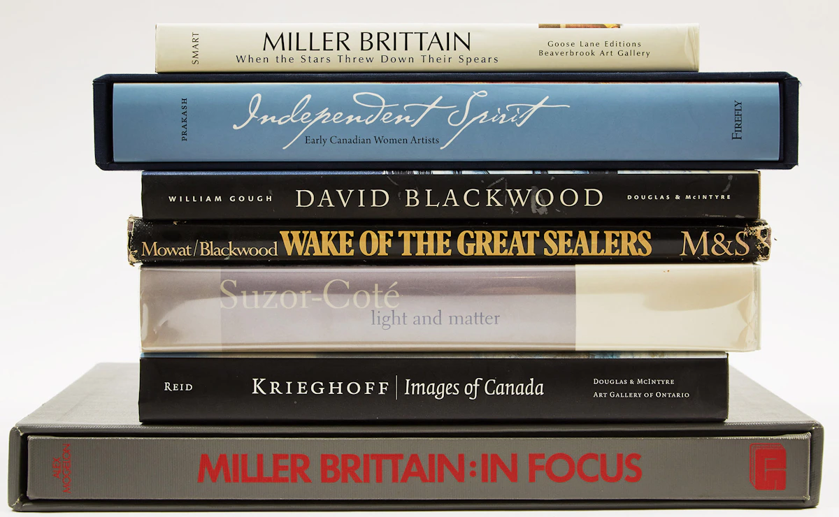 Books and Reference, Seven Canadian Art Reference Books, 7 books