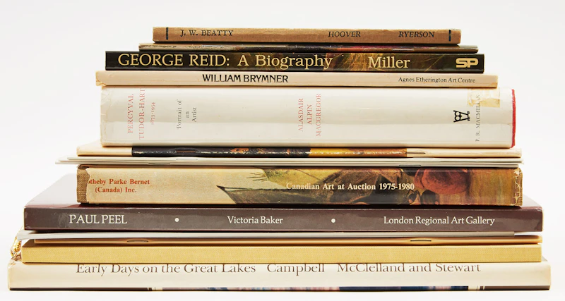Books and Reference, Fifteen Canadian Art Reference Books and Catalogues , 15 books