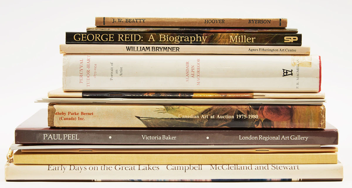 Books and Reference, Fifteen Canadian Art Reference Books and Catalogues , 15 books