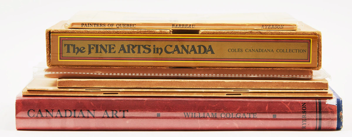 Books and Reference, Seven Canadian Art Reference Books, 7 books