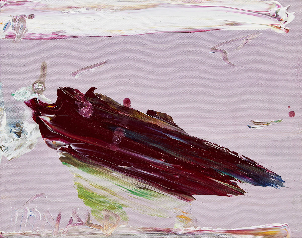 William Ronald, Debussy, acrylic on canvas, 1994