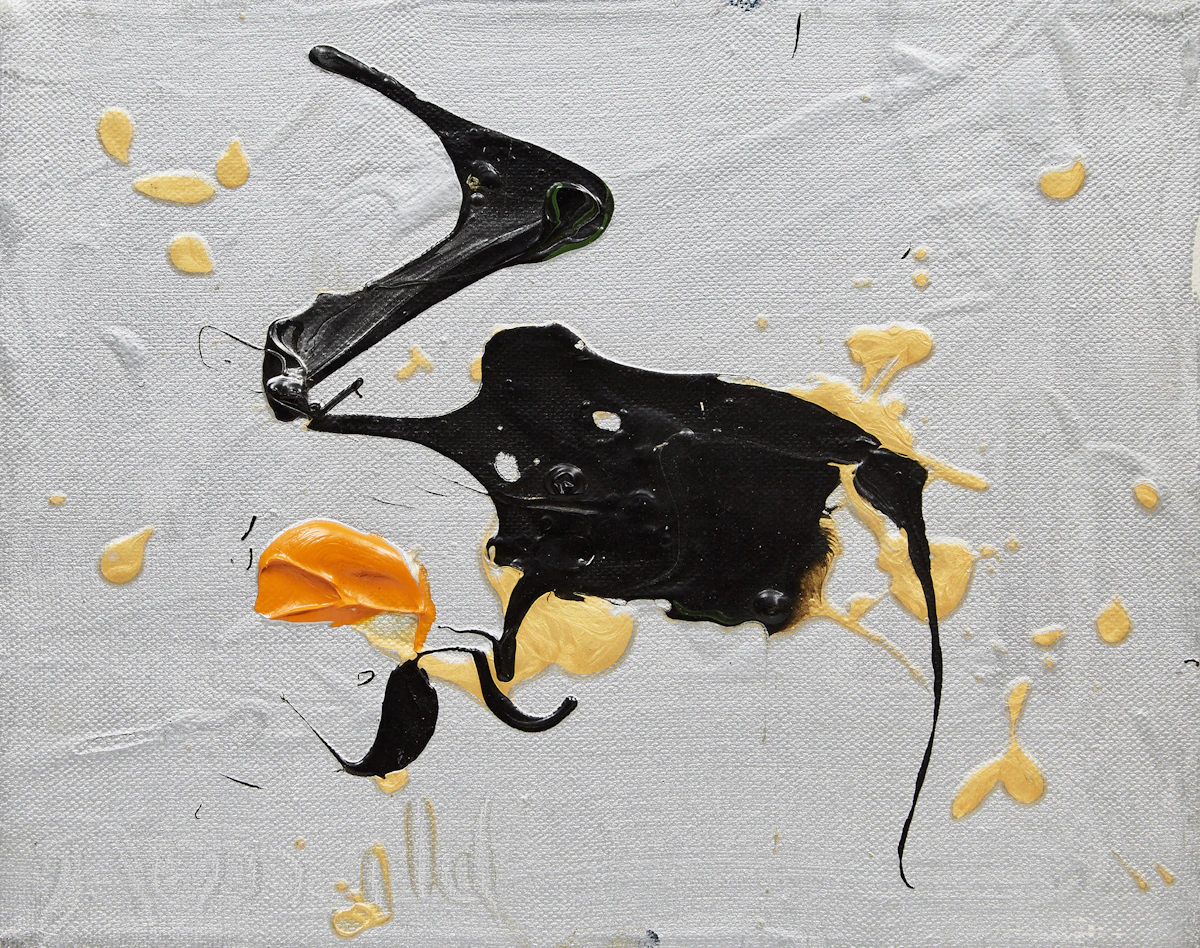 William Ronald, To James (Ronald), acrylic on canvas, 1988