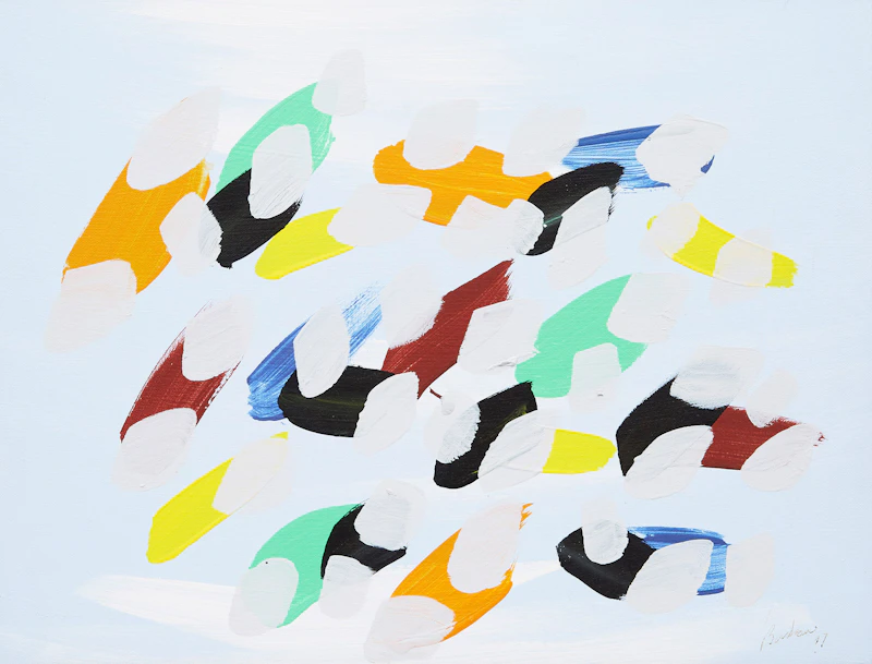 Christian Marcel Barbeau, Reflets de Charlevoix, Saint Agnes, acrylic on canvas