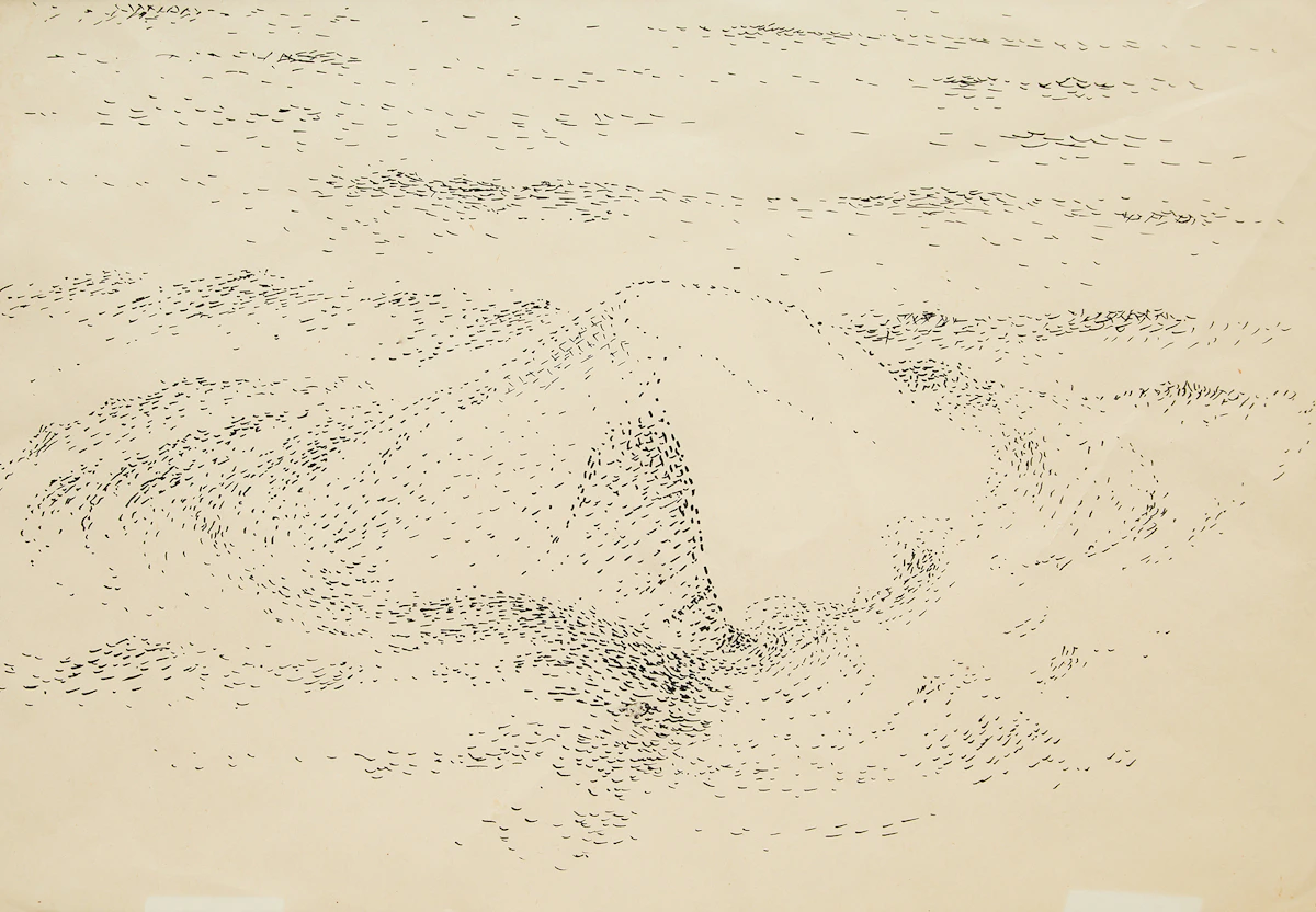 Lionel LeMoine FitzGerald, Mound, ink