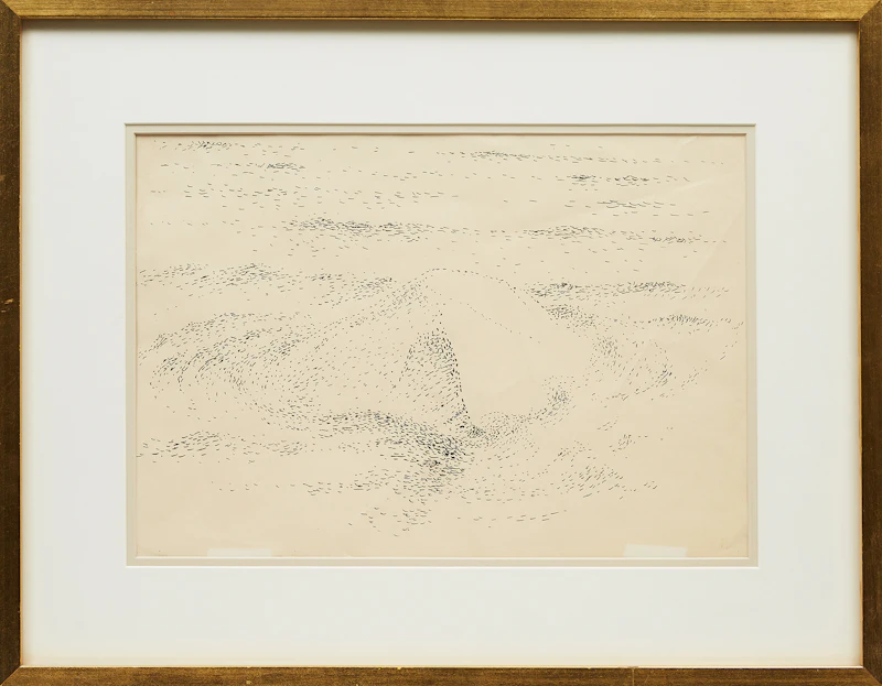 Lionel LeMoine FitzGerald, Mound, ink - view 2