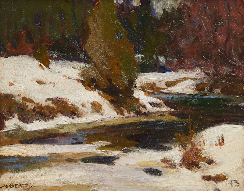 Grey Day by John William Beatty