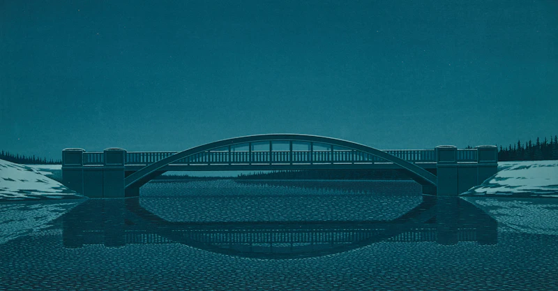 The Bridge by Christopher Pratt